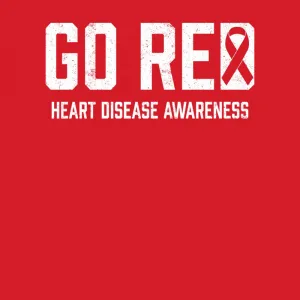 Go Red Heart Disease Awareness T-Shirt