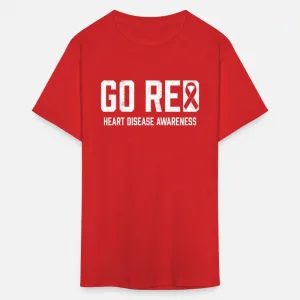 Go Red Heart Disease Awareness T-Shirt