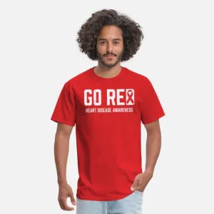 Go Red Heart Disease Awareness T-Shirt