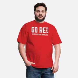 Go Red Heart Disease Awareness T-Shirt