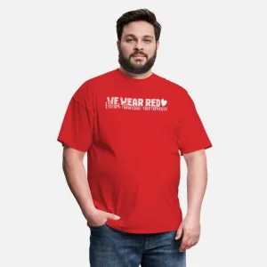 We Wear Red Heart Disease Awareness T-Shirt